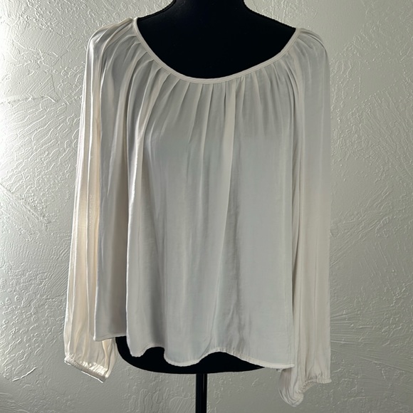 a new day Tops - White boatneck blouse